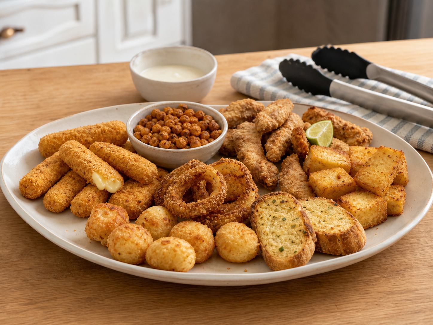 7 petiscos na air fryer para receber visitas sem complicação