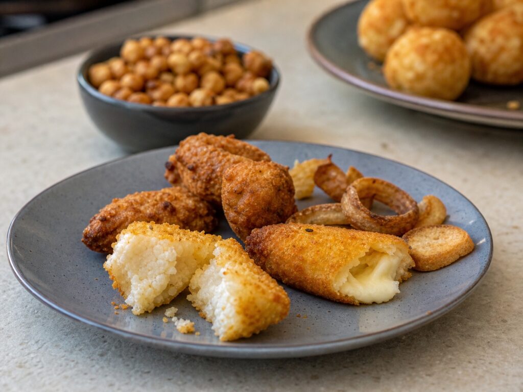 7 petiscos na air fryer para receber visitas sem complicação