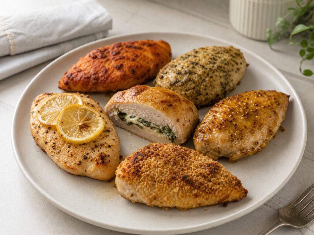 6 receitas de filé de frango na air fryer suculento
