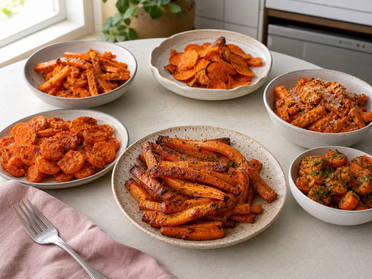 6 receitas de cenoura na air fryer para variar o acompanhamento