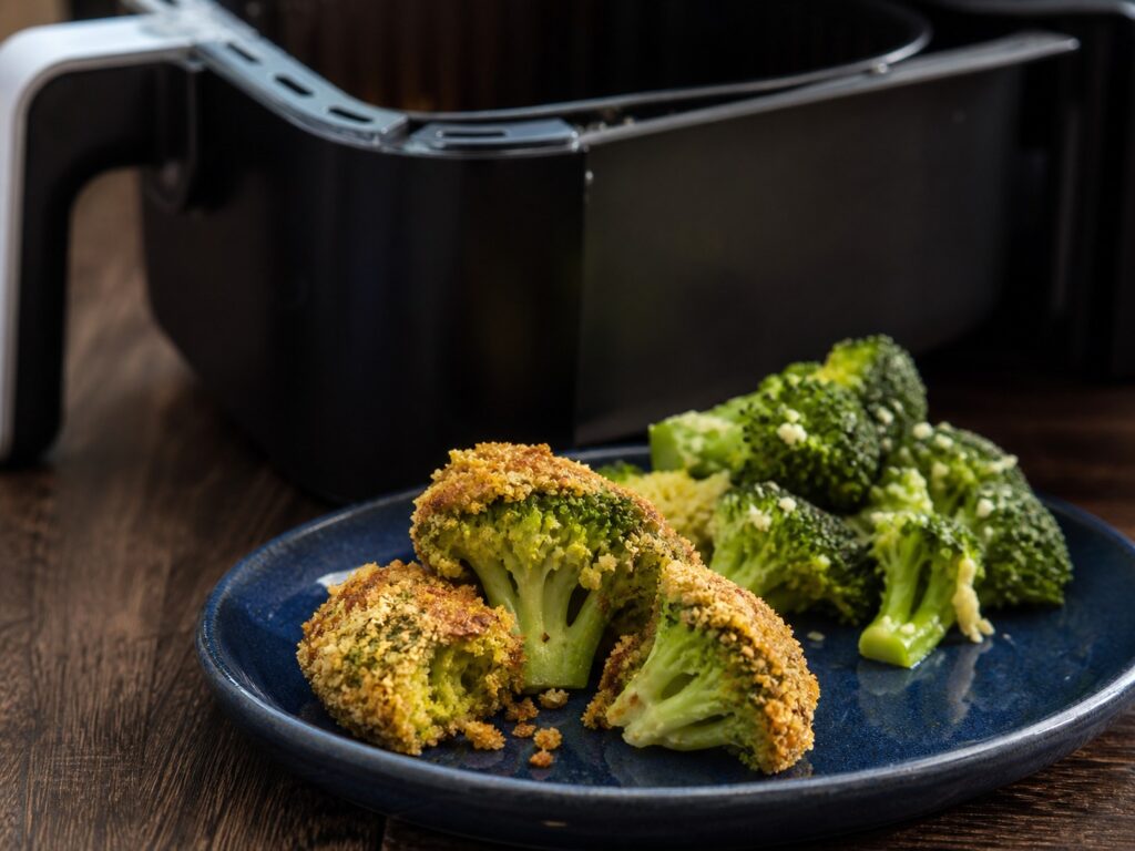 brocolis na air fryer