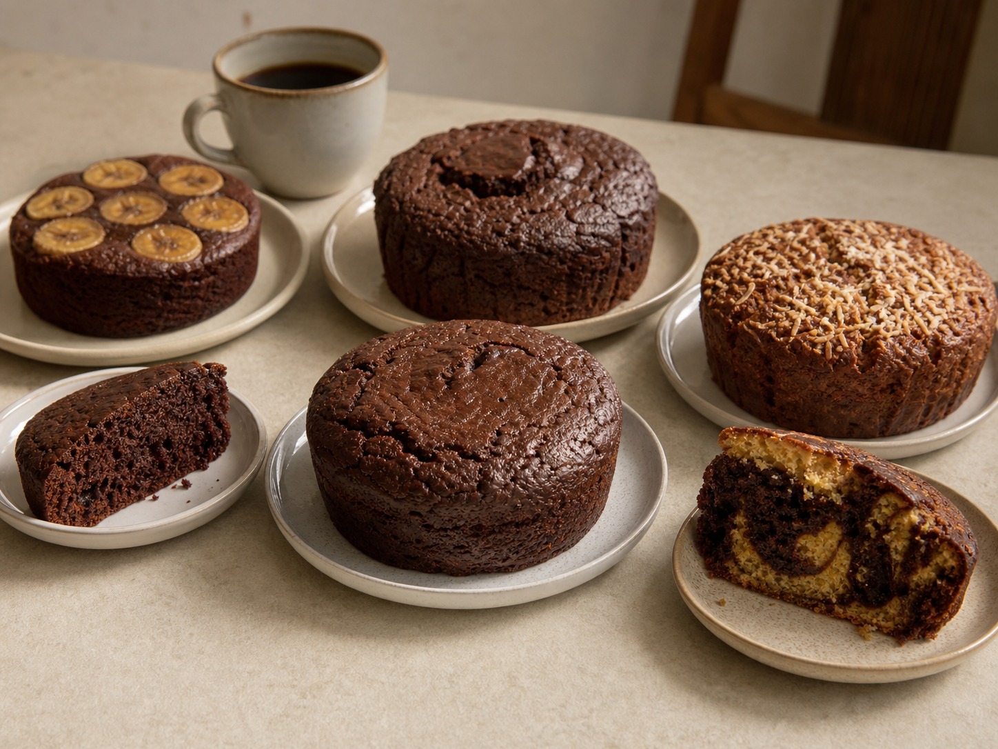bolo de chocolate-na air fryer