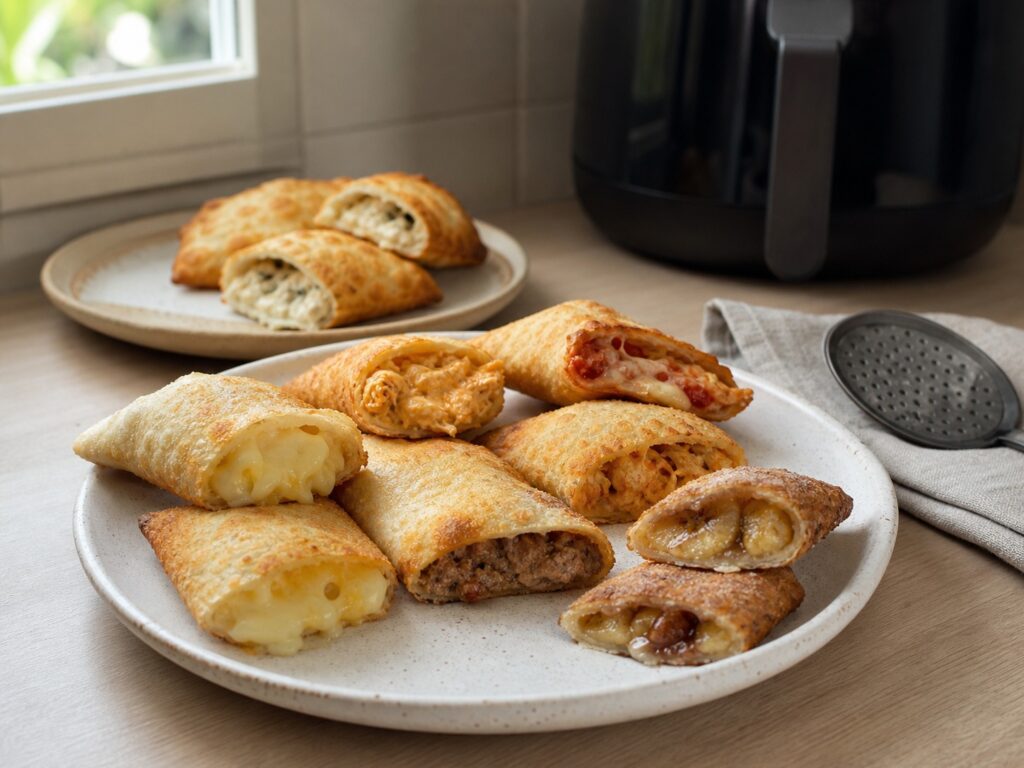 pastel na air fryer