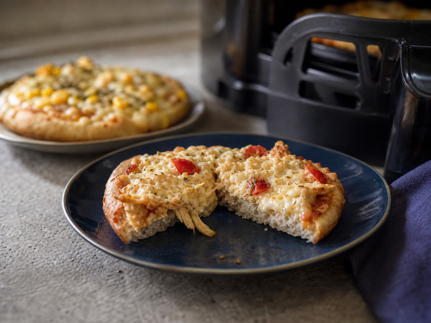 mini pizzas na air fryer