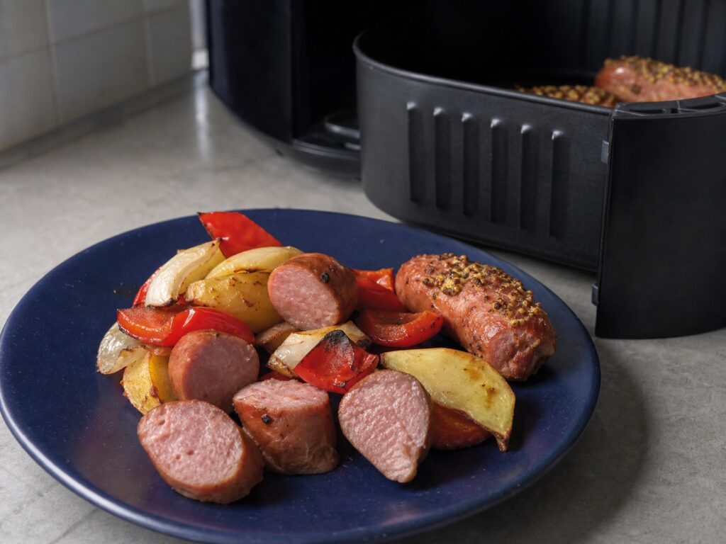 linguiça na air fryer