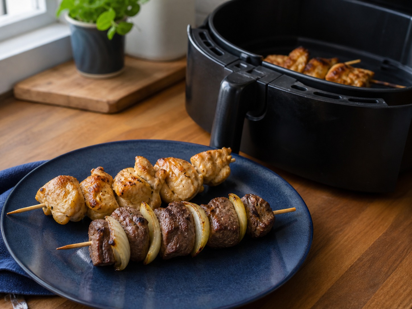 espetinho na air fryer