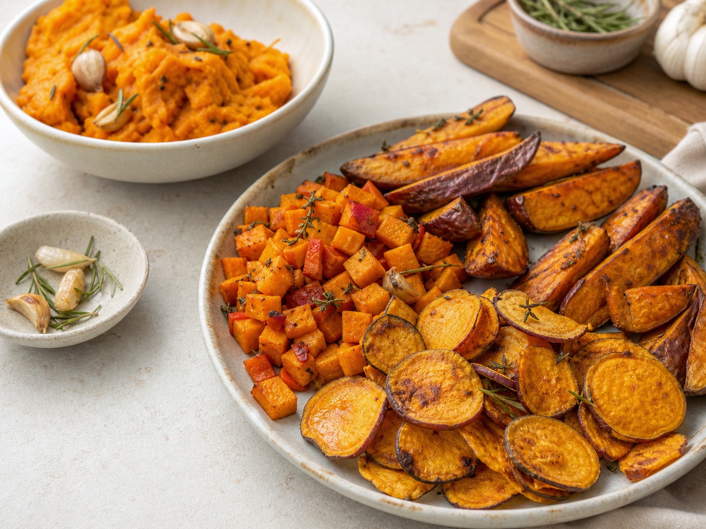 batata-doce na air fryer