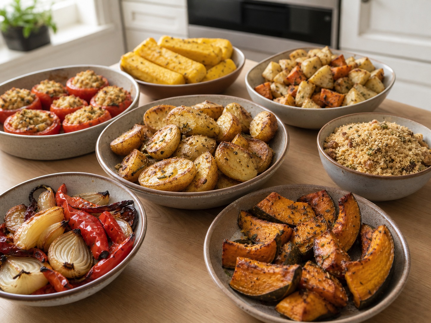 acompanhamentos na air fryer