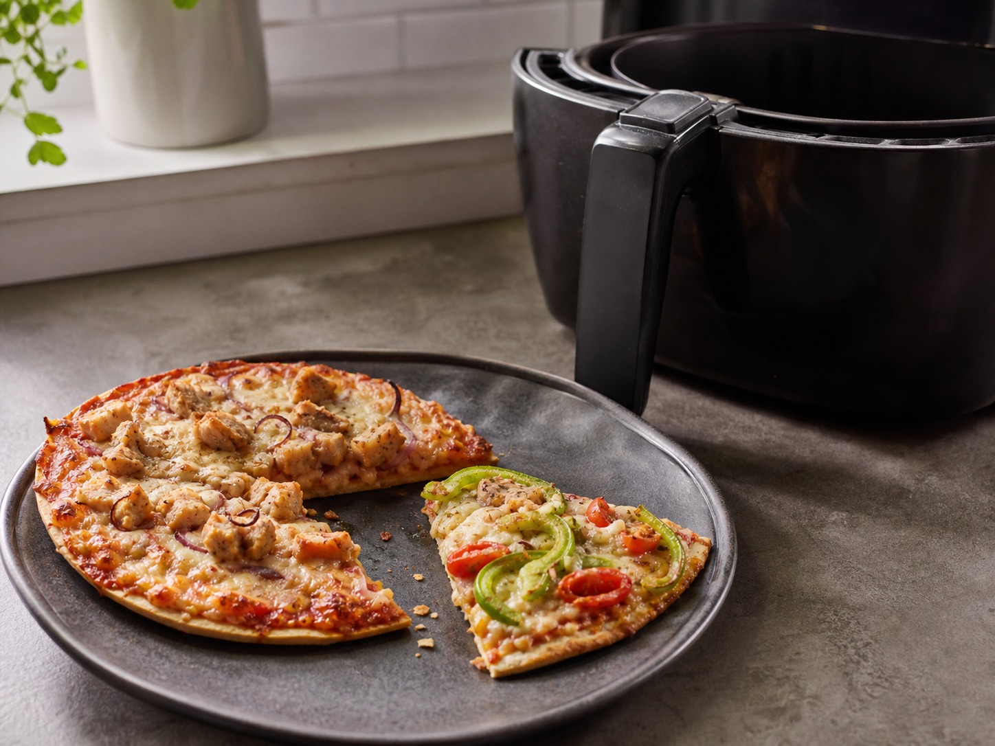 pizza na air fryer