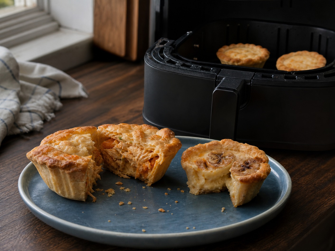 tortinha na air fryer