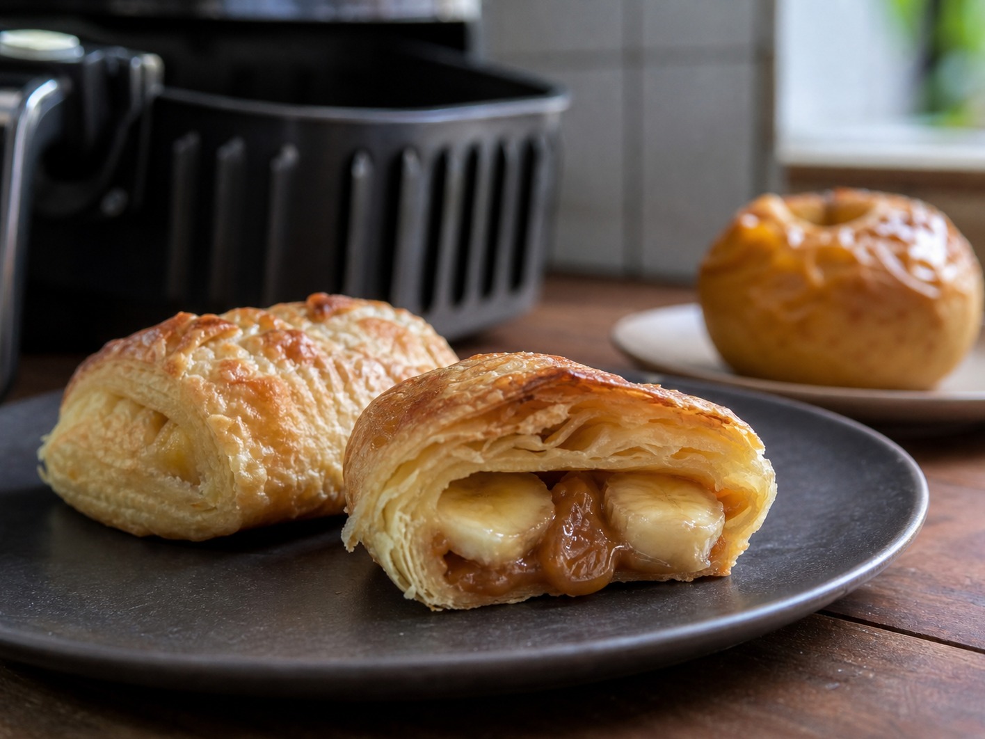 o doce de leite na air fryer