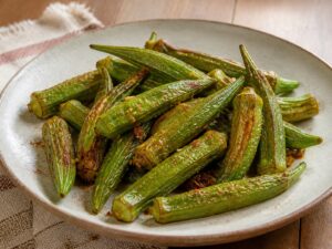 5 receitas de quiabo na air fryer sequinho e saboroso
