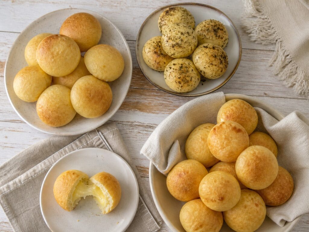 pão de batata na air fryer