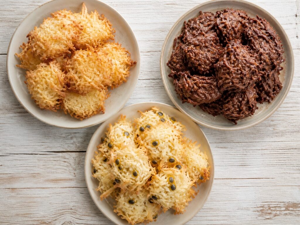 cocada na air fryer 