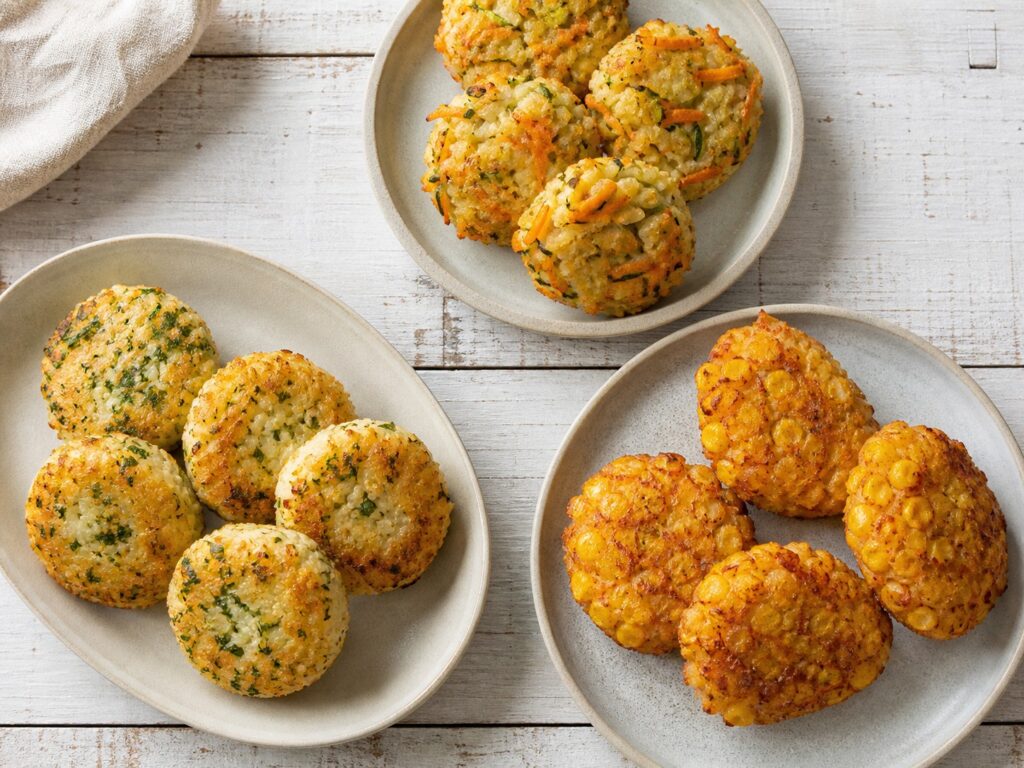 bolinho de arroz na air fryer