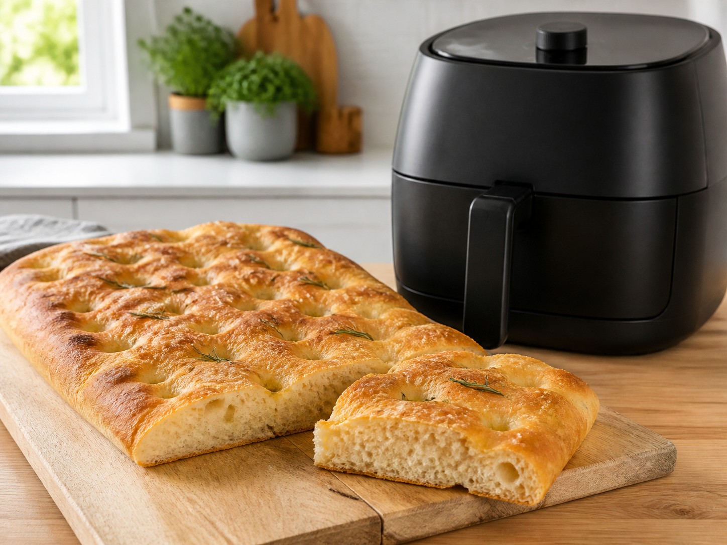 focaccia na air fryer