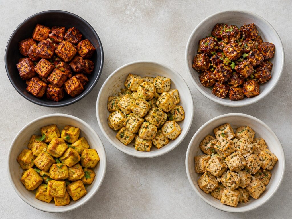 tofu crocante na air fryer
