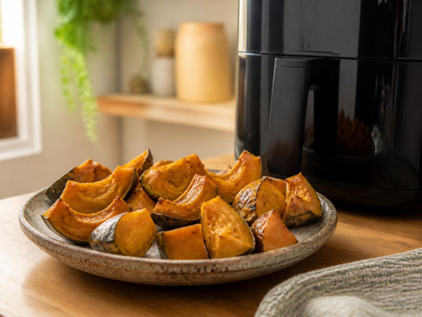 abóbora na air fryer